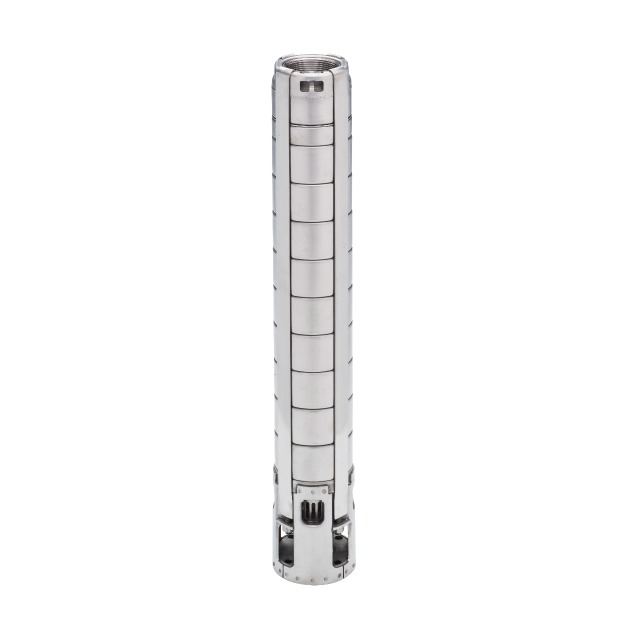 DS series 4inch full stainless steel deep well multistages submersible pump with capacity 3 m3/h